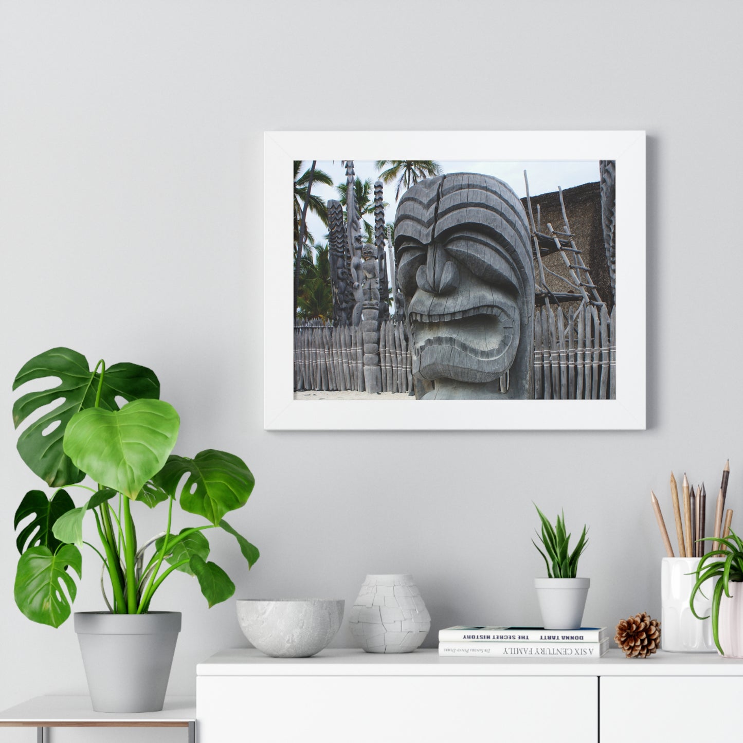 Fierce Guardian - Framed Horizontal Poster