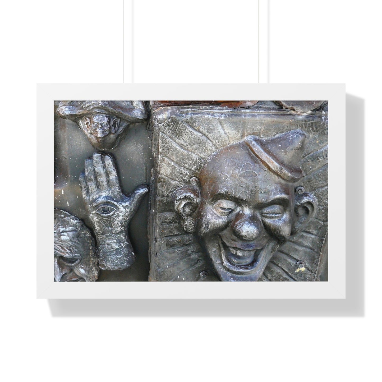 Cosmic Laughter - Framed Horizontal Poster