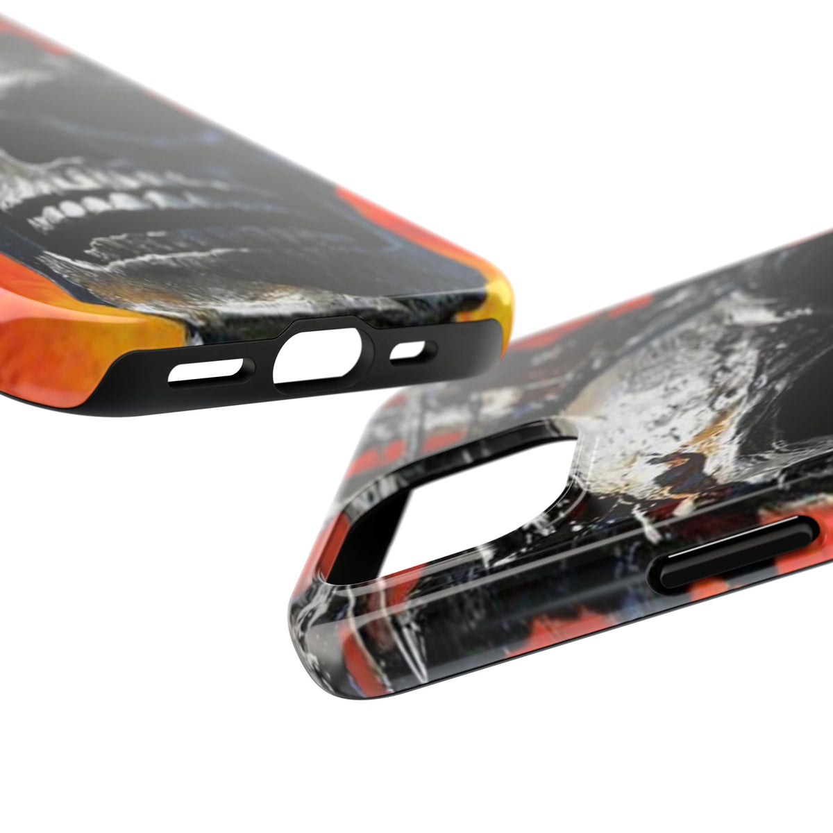 Skull Warrior Inferno Stare (v1) - Tough Phone Cases