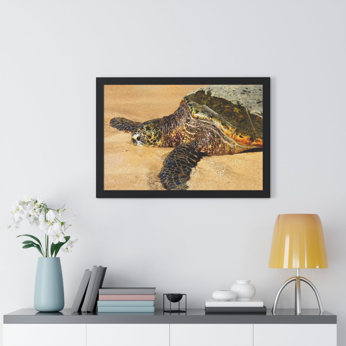 Glistening Journey - Framed Horizontal Poster