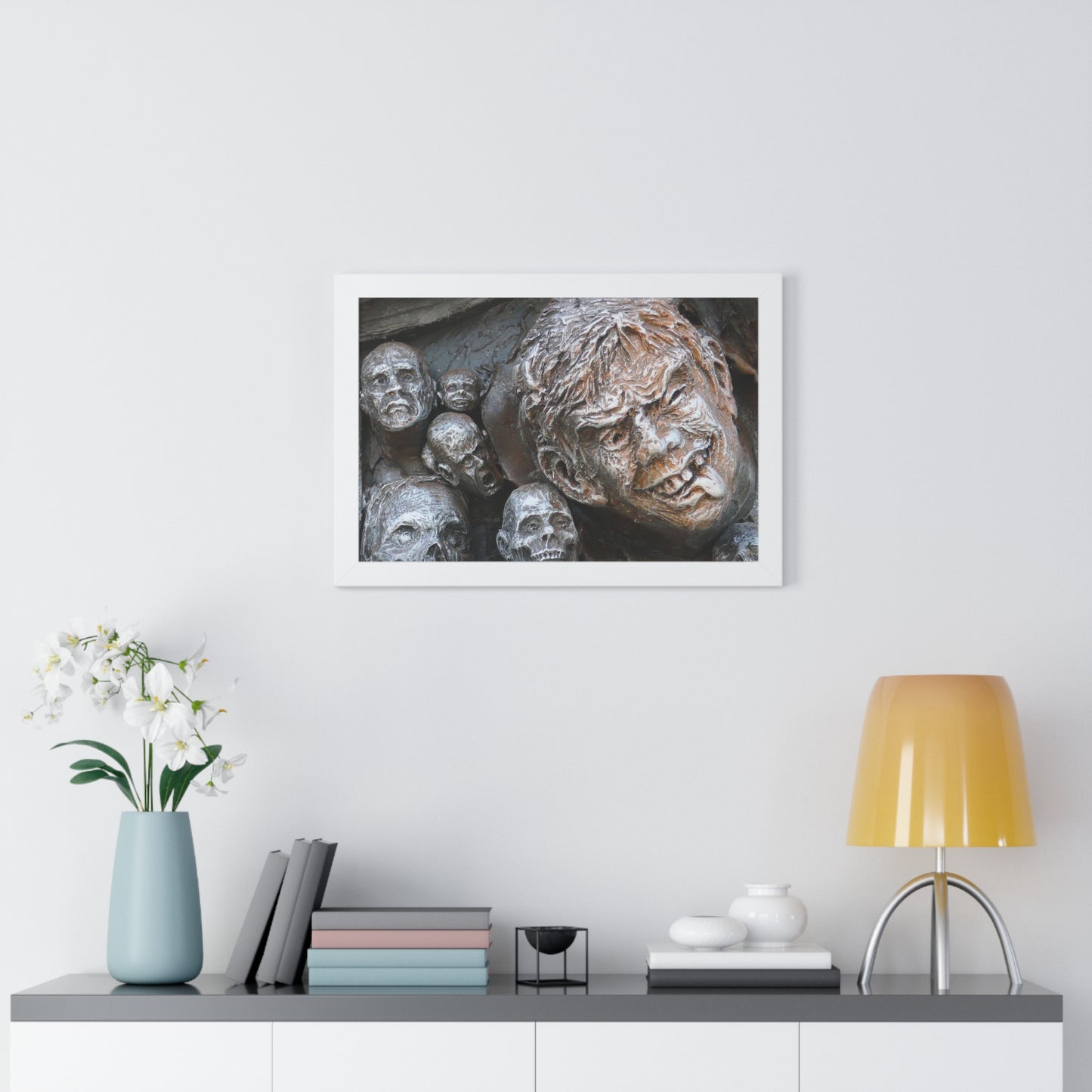 Waiting for the King - Framed Horizontal Poster