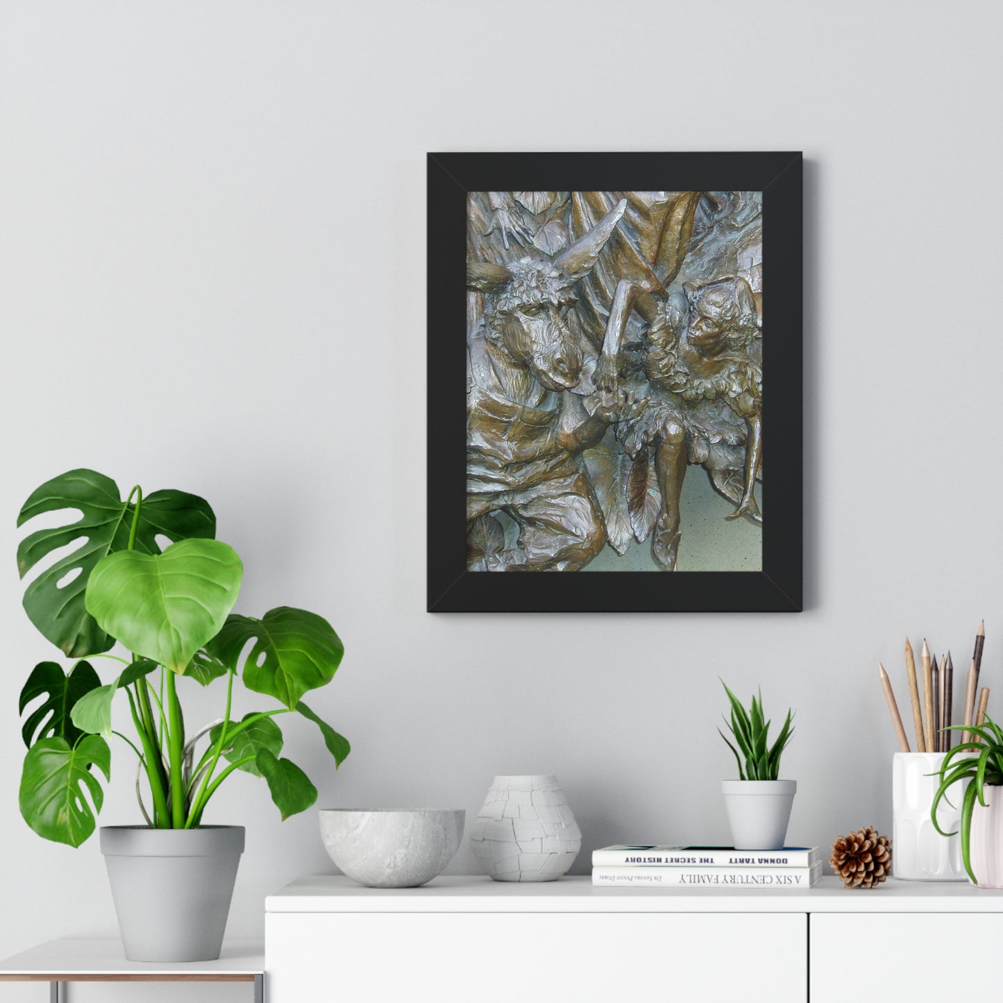 Flight Love - Framed Vertical Poster