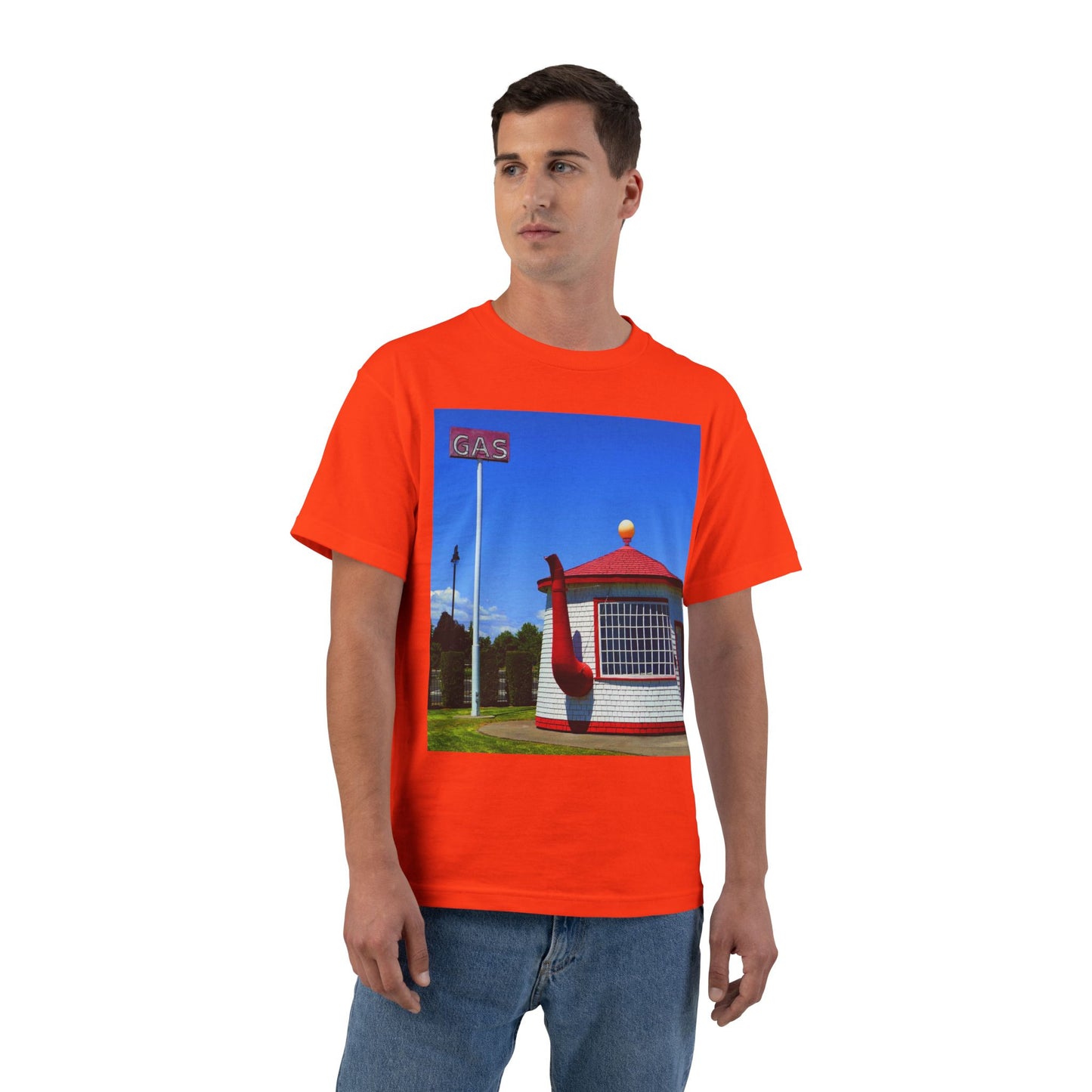 Historic Teapot Dome Service Station - Beefy-T Short-Sleeve T-Shirt