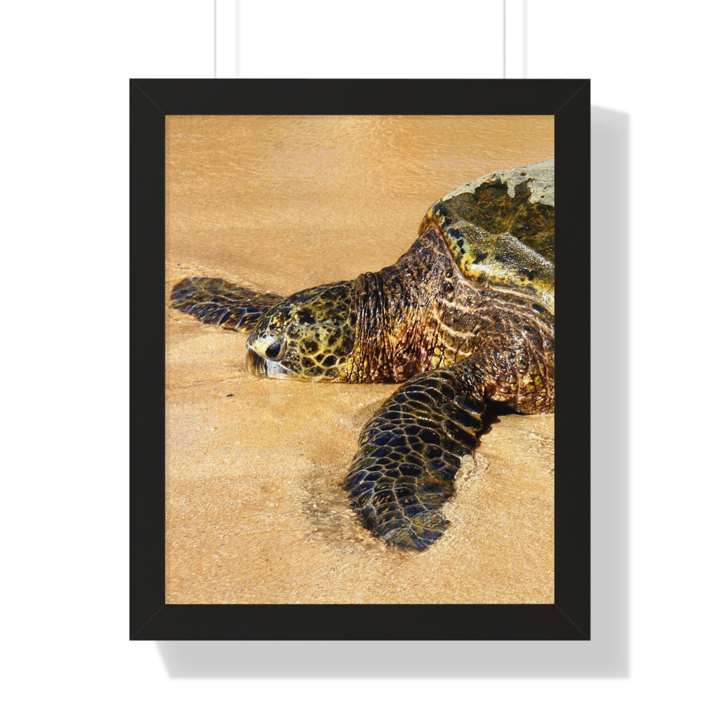 Glistening Journey - Framed Vertical Poster