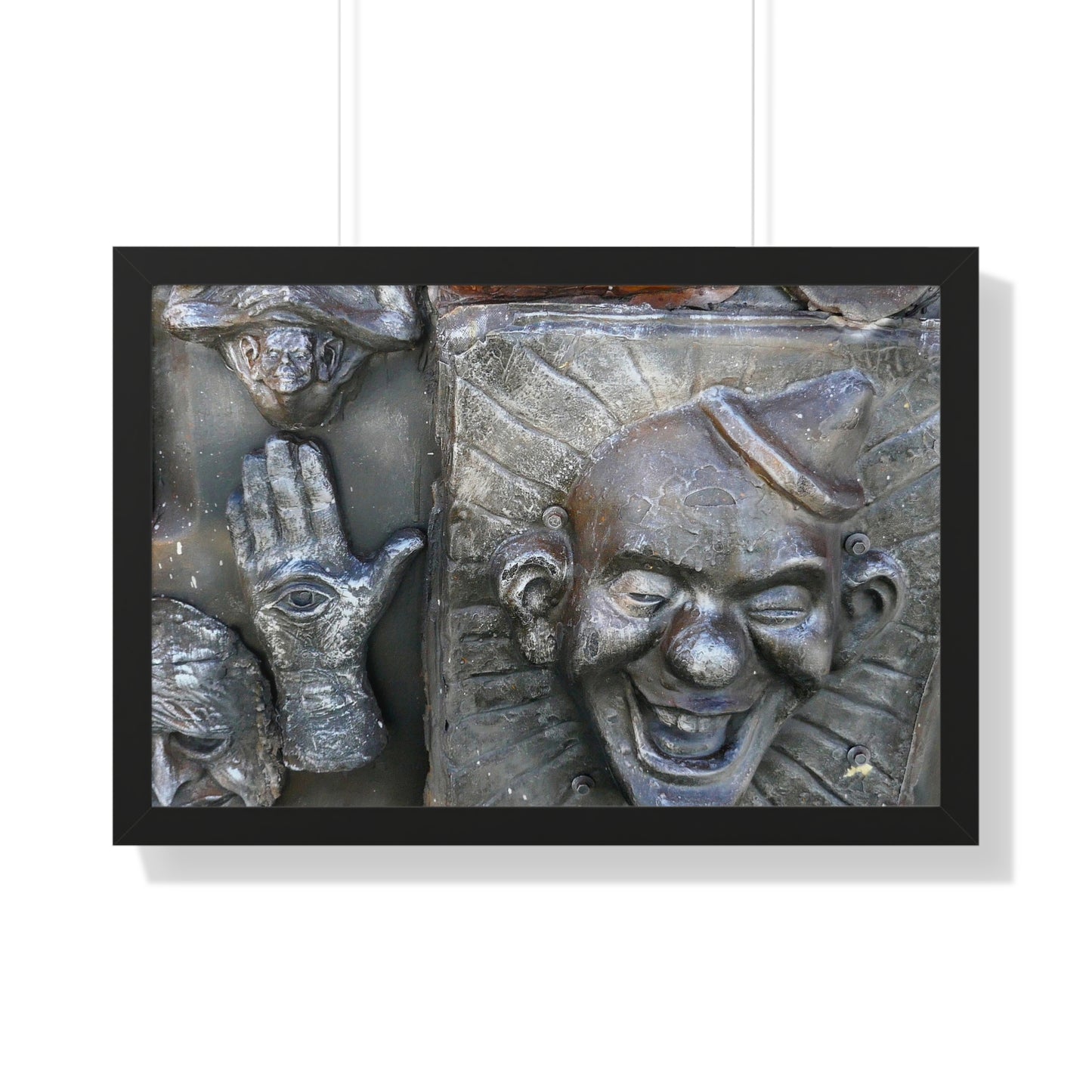 Cosmic Laughter - Framed Horizontal Poster