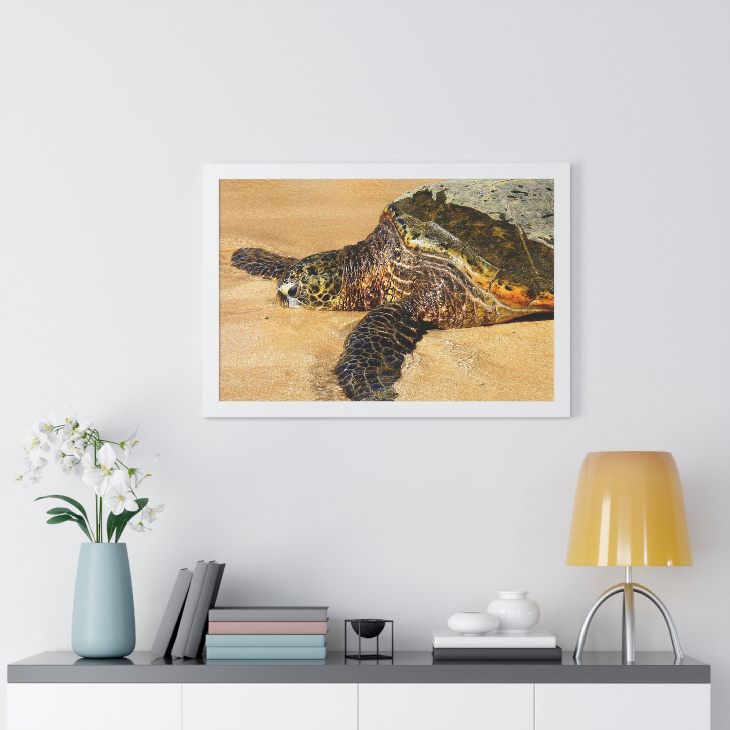 Glistening Journey - Framed Horizontal Poster