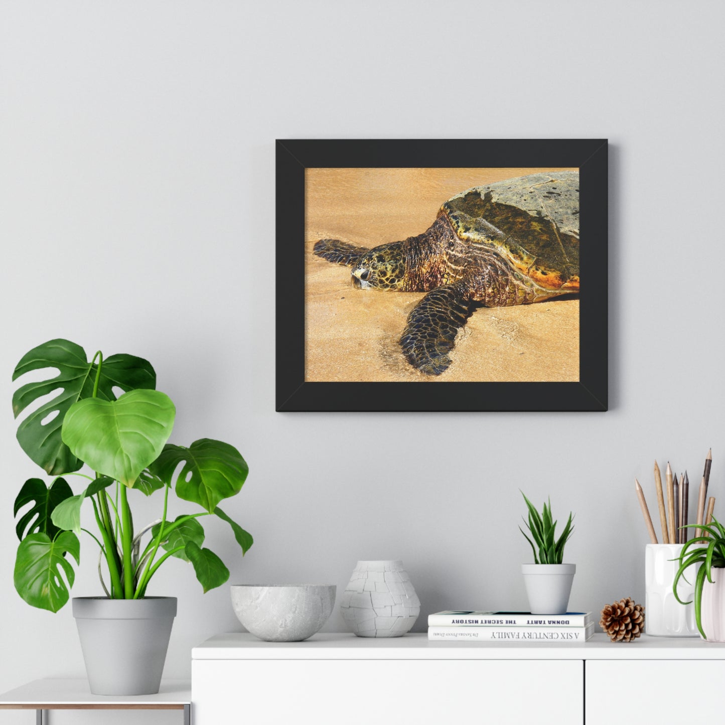Glistening Journey - Framed Horizontal Poster