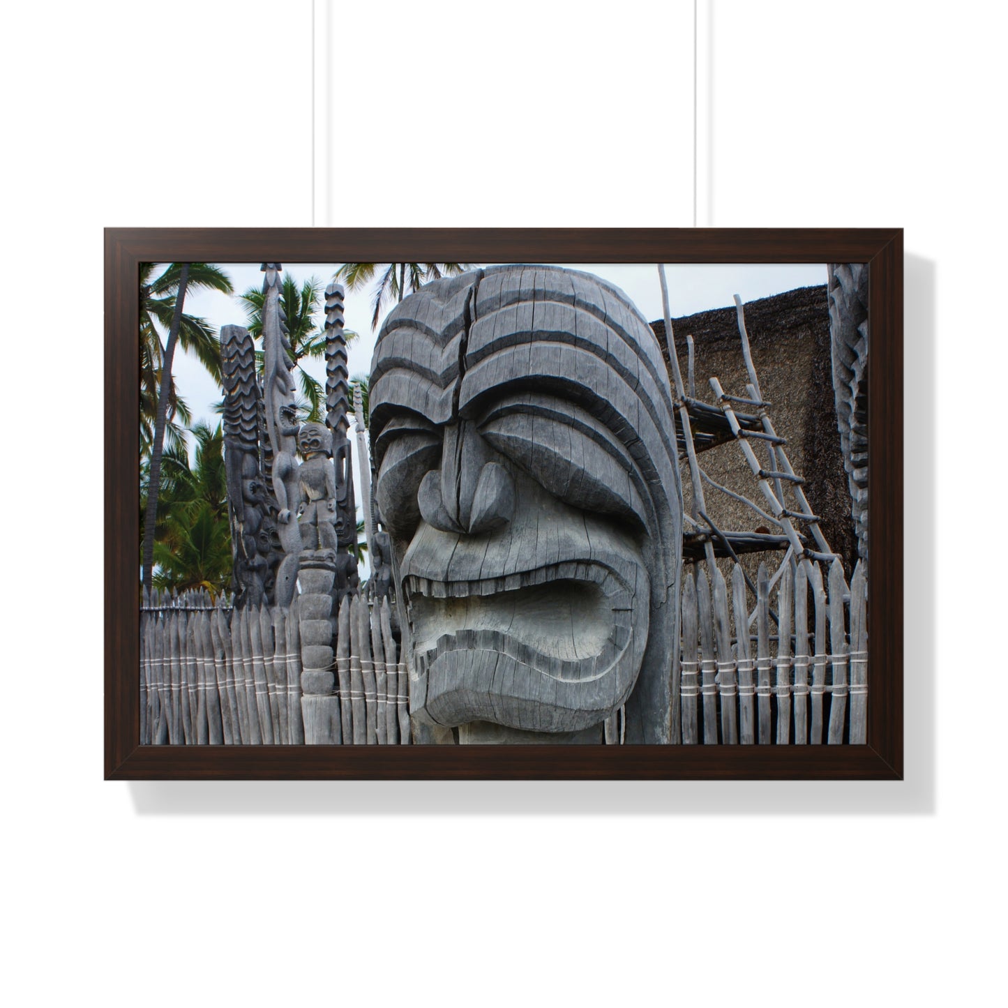 Fierce Guardian - Framed Horizontal Poster