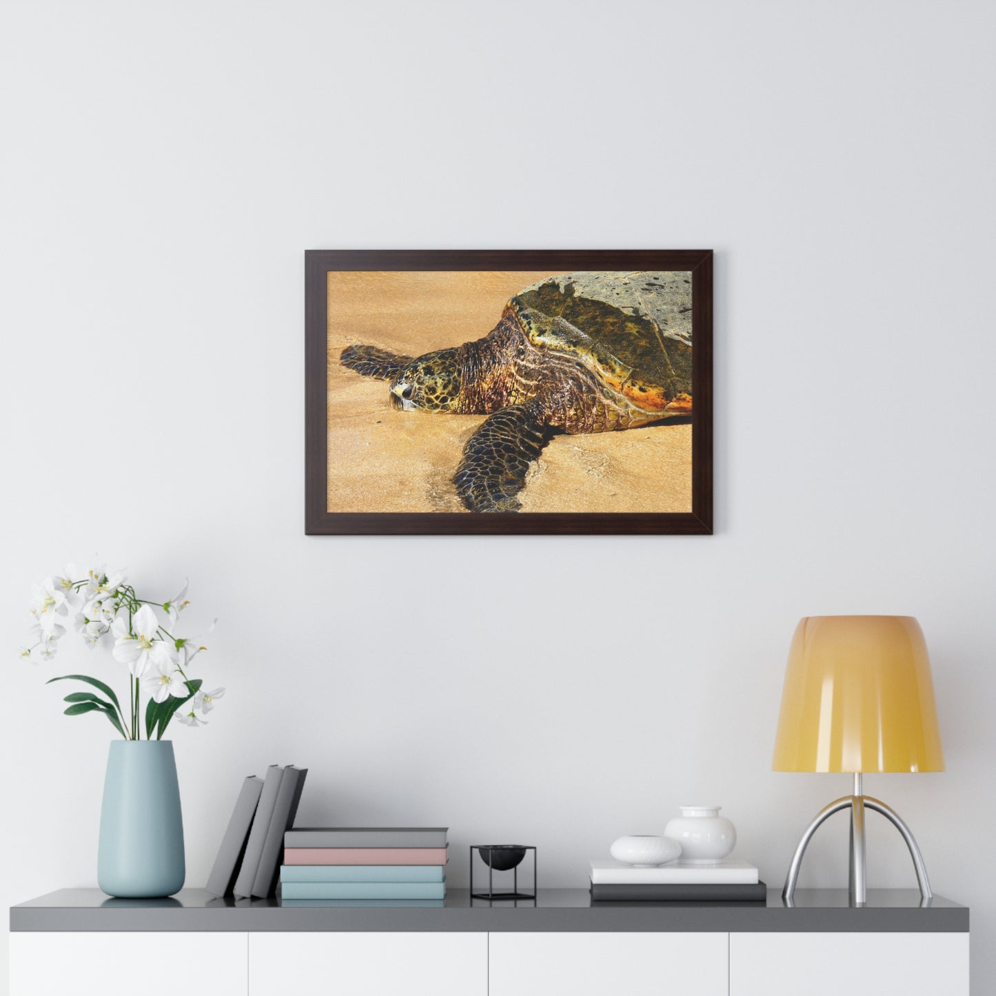 Glistening Journey - Framed Horizontal Poster