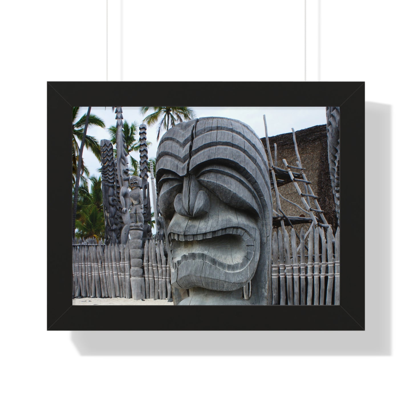 Fierce Guardian - Framed Horizontal Poster