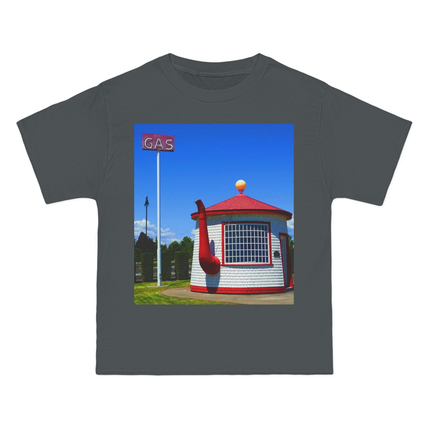 Historic Teapot Dome Service Station - Beefy-T Short-Sleeve T-Shirt