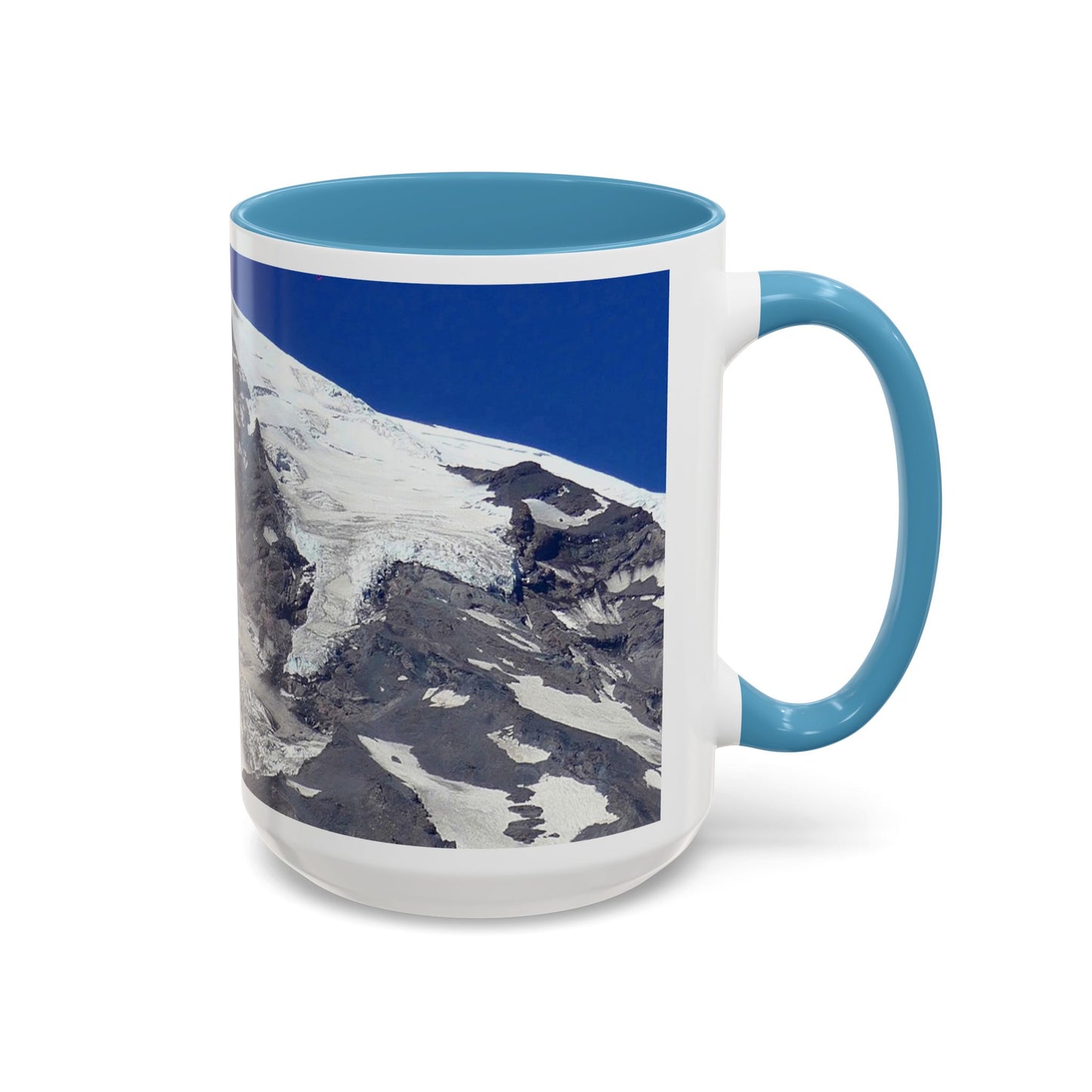 Majestic Mt. Rainier - Accent Coffee Mug (11, 15oz)