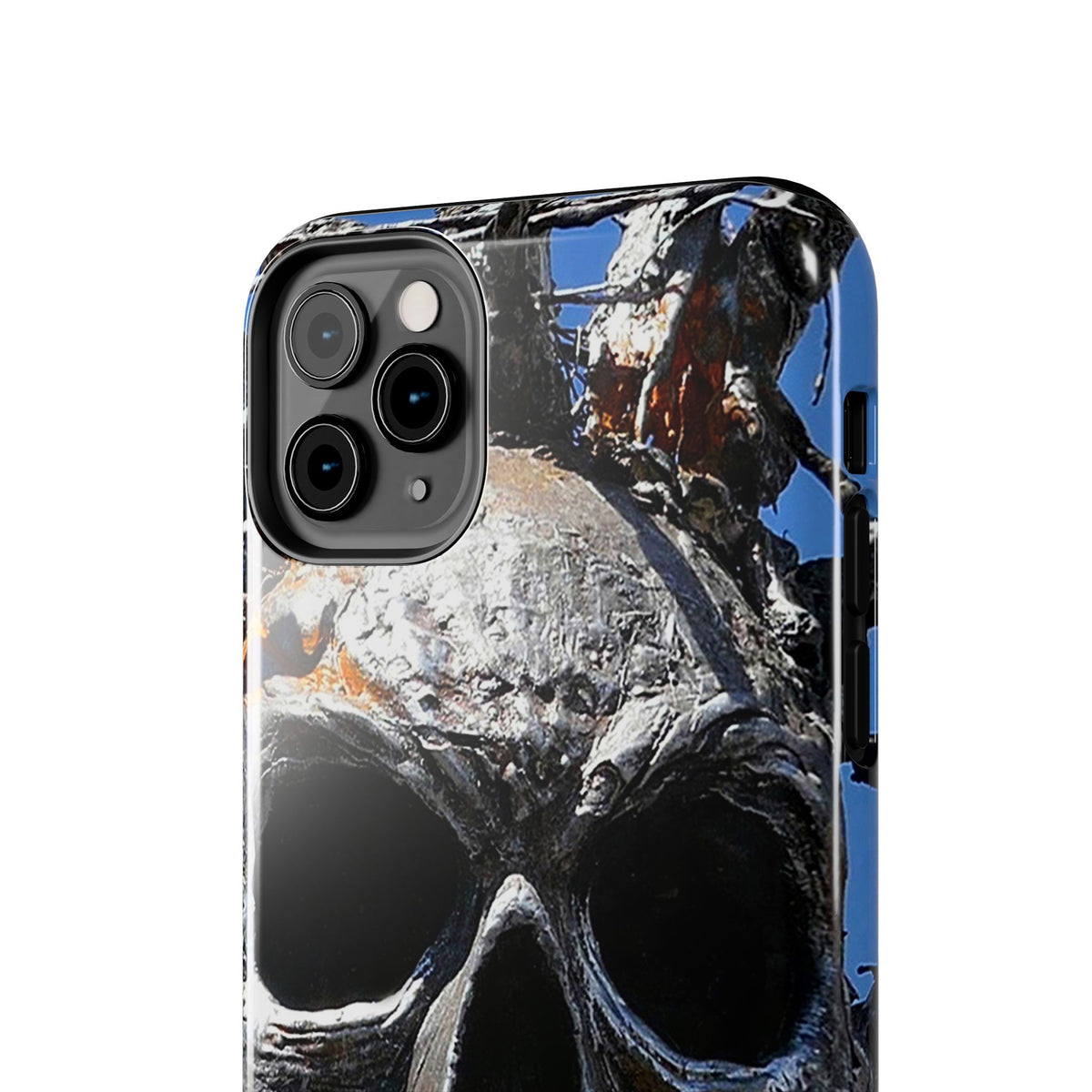 Skull Warrior Stare - Tough Phone Cases