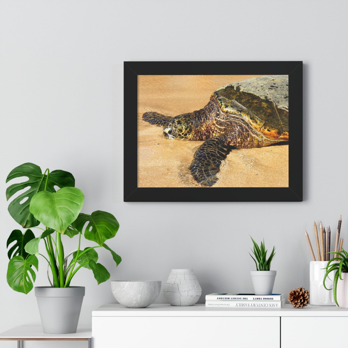 Glistening Journey - Framed Horizontal Poster