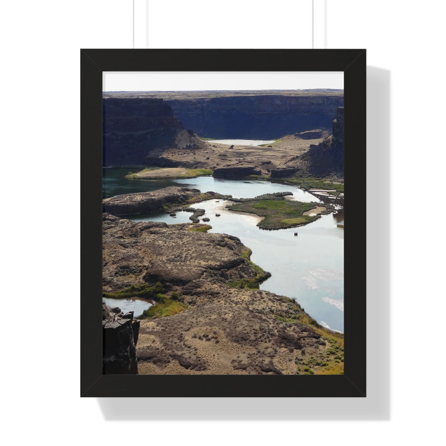 Reminisce of Ancient Thunder - Framed Vertical Poster