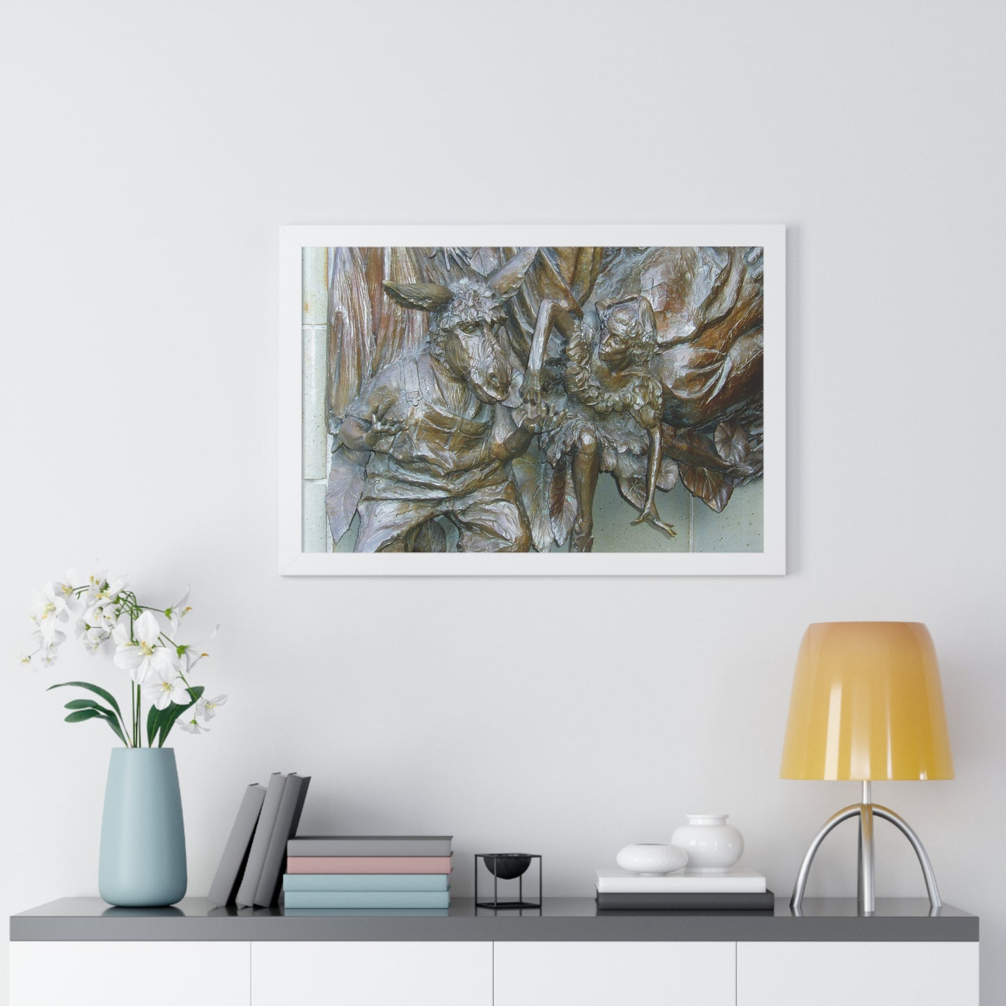 Flight Love - Framed Horizontal Poster