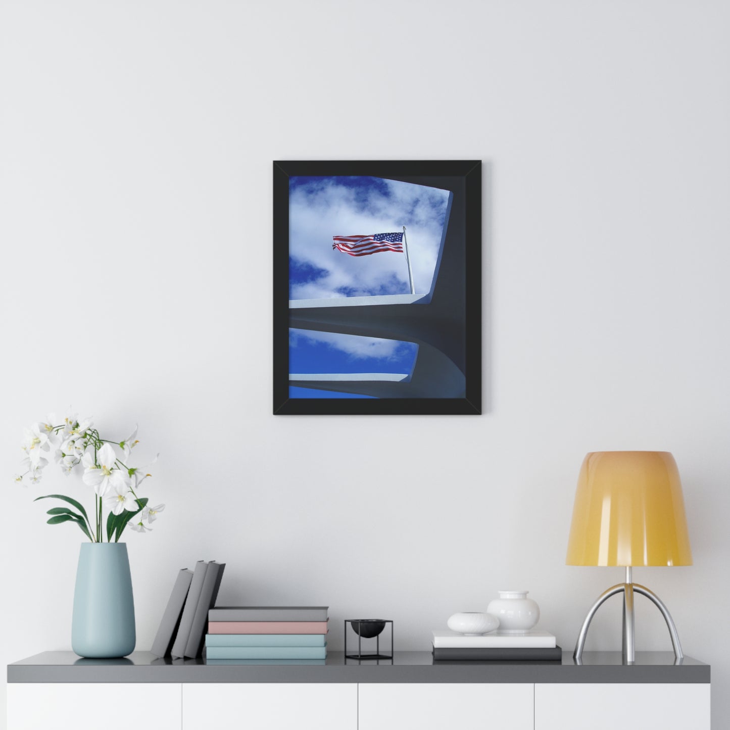 In Solemn Remembrance - Framed Vertical Poster