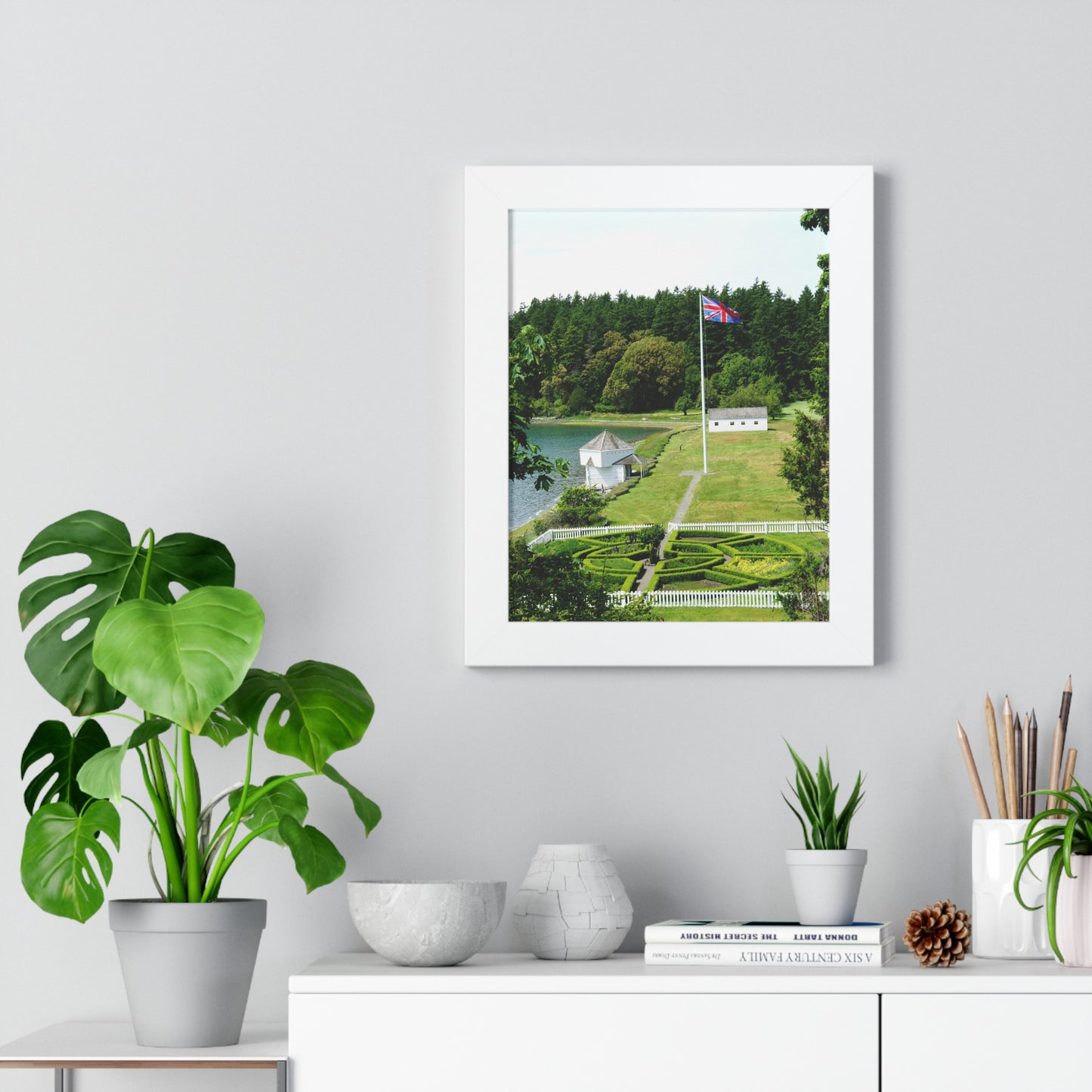 Magnificent Grandiose Views - Framed Vertical Poster