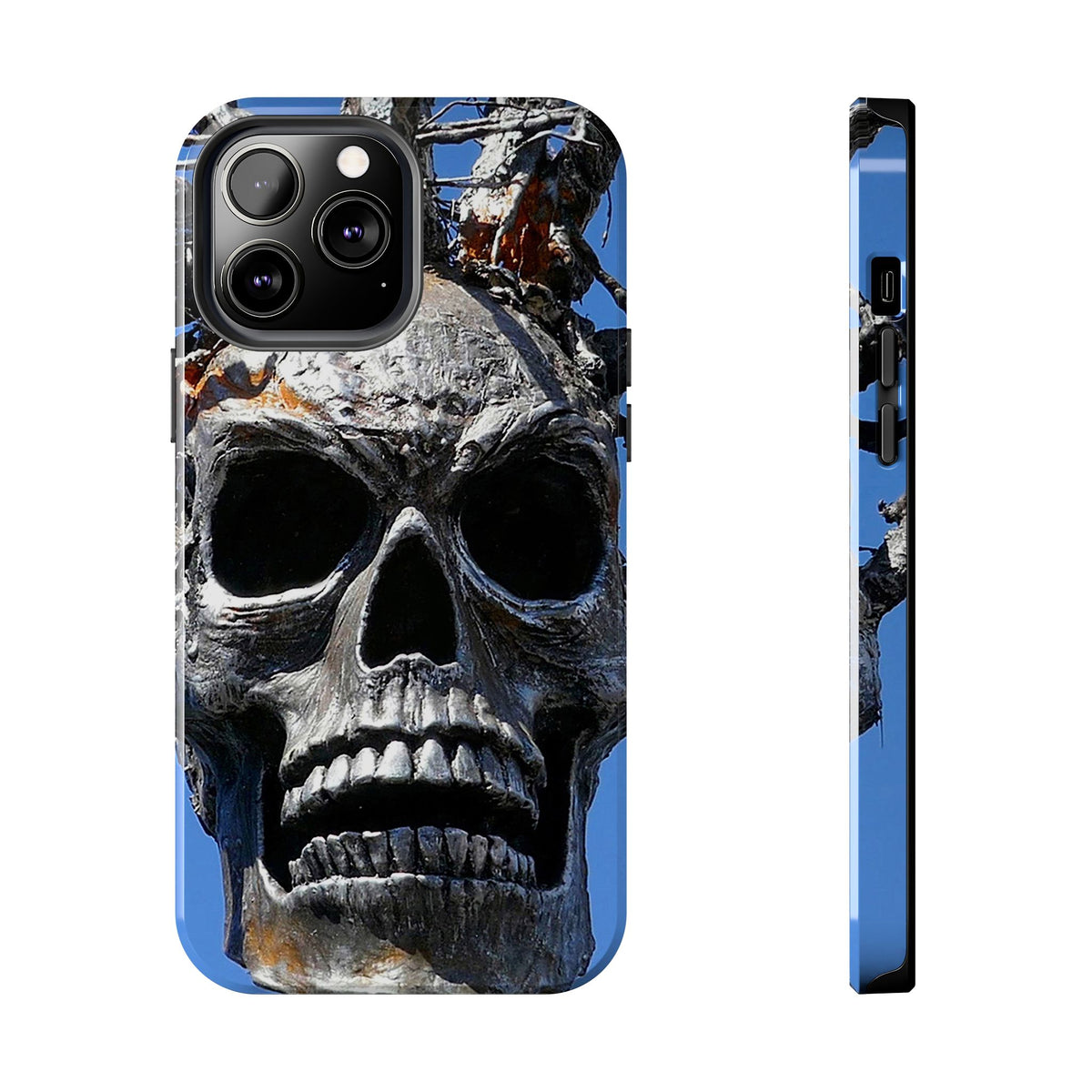 Skull Warrior Stare - Tough Phone Cases