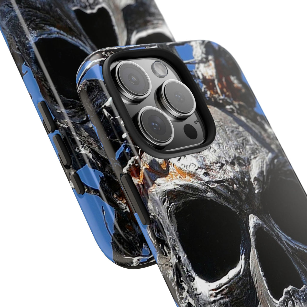 Skull Warrior Stare - Tough Phone Cases
