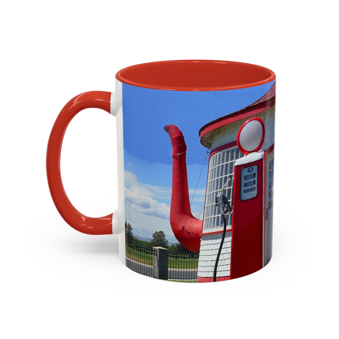 Awesome Teapot Dome Service Station - Accent Coffee Mug (11, 15oz)