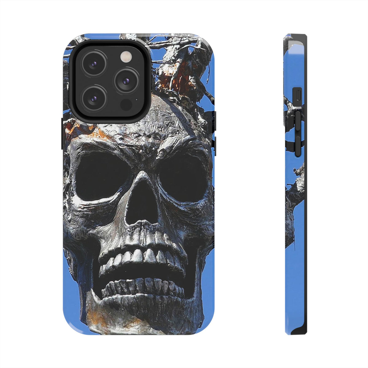 Skull Warrior Stare - Tough Phone Cases