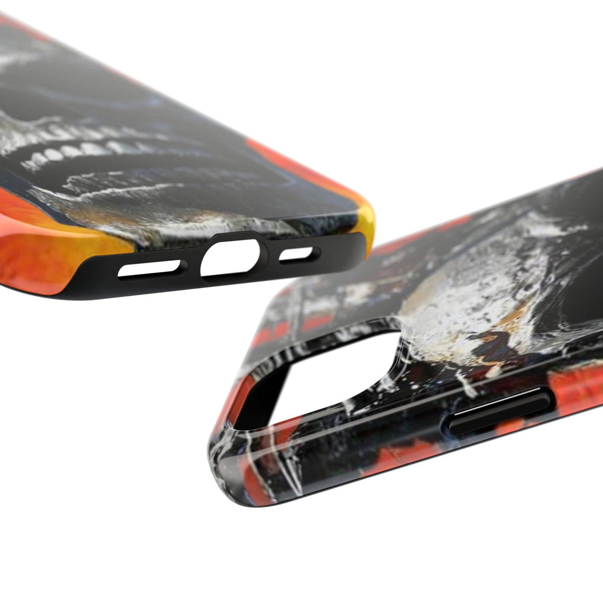 Skull Warrior Inferno Stare (v1) - Tough Phone Cases