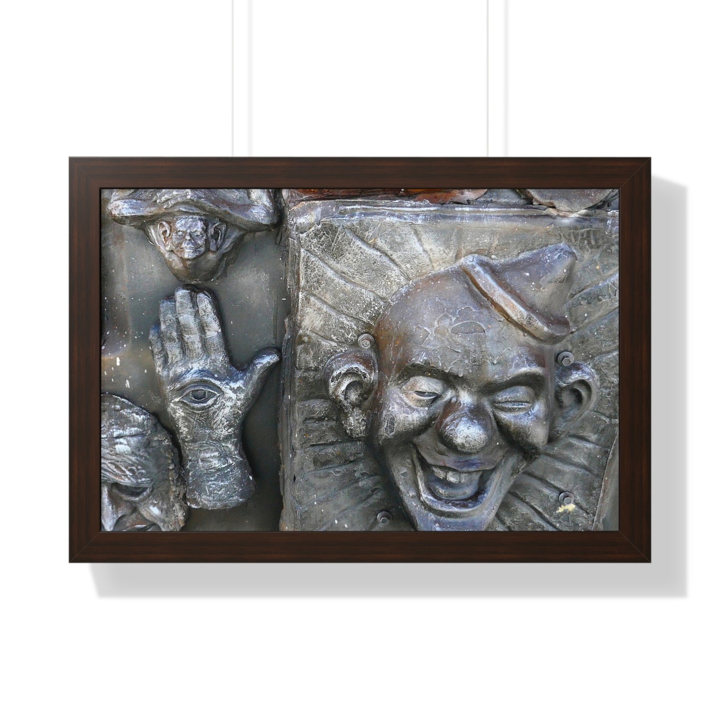 Cosmic Laughter - Framed Horizontal Poster