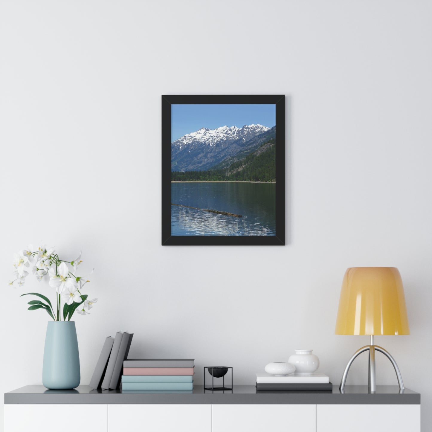 Pristine Stehekin - Framed Vertical Poster