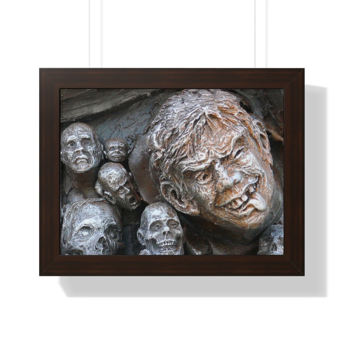 Waiting for the King - Framed Horizontal Poster