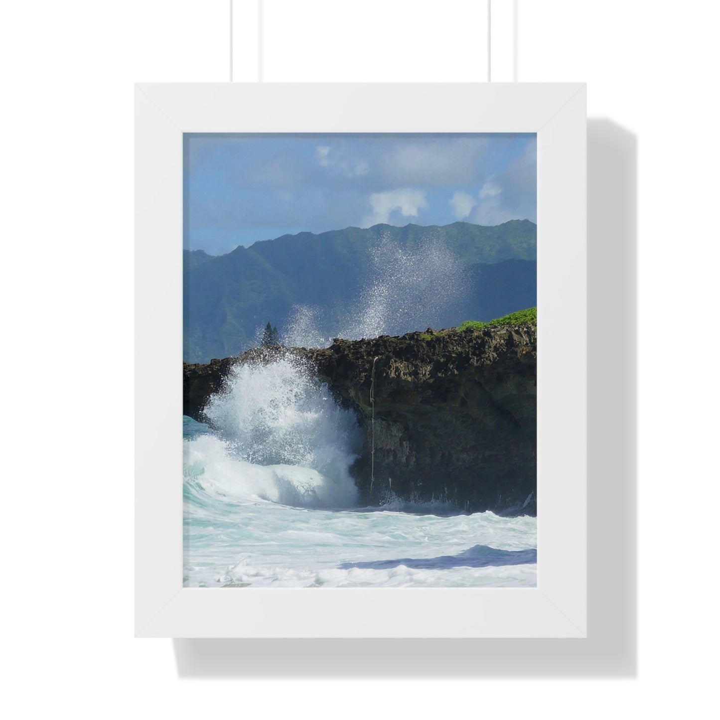 Rockin Surfer's Rope - Framed Vertical Poster
