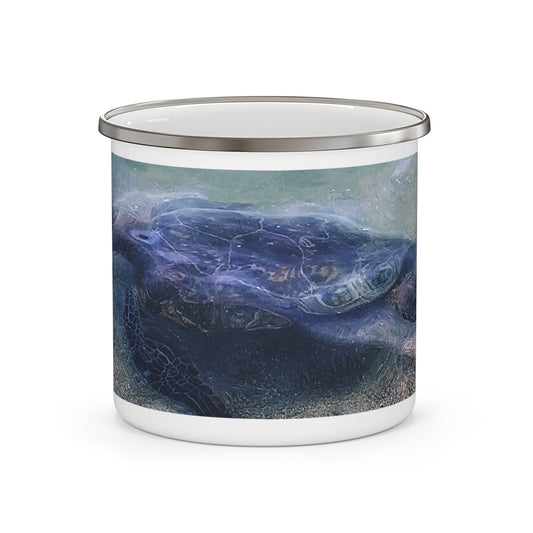 Cruzin The Sand - Enamel Camping Mug 12oz