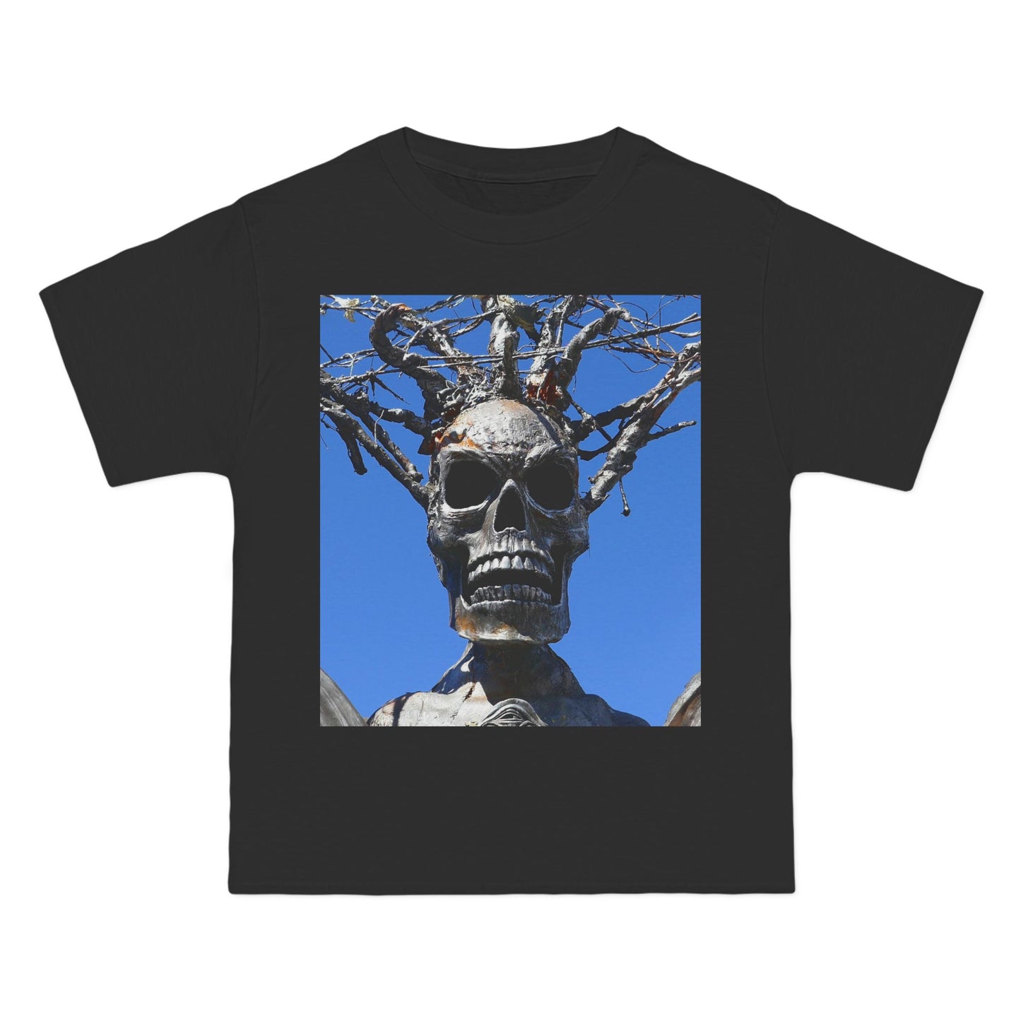 Skull Warrior Stare - Beefy-T  Short-Sleeve T-Shirt