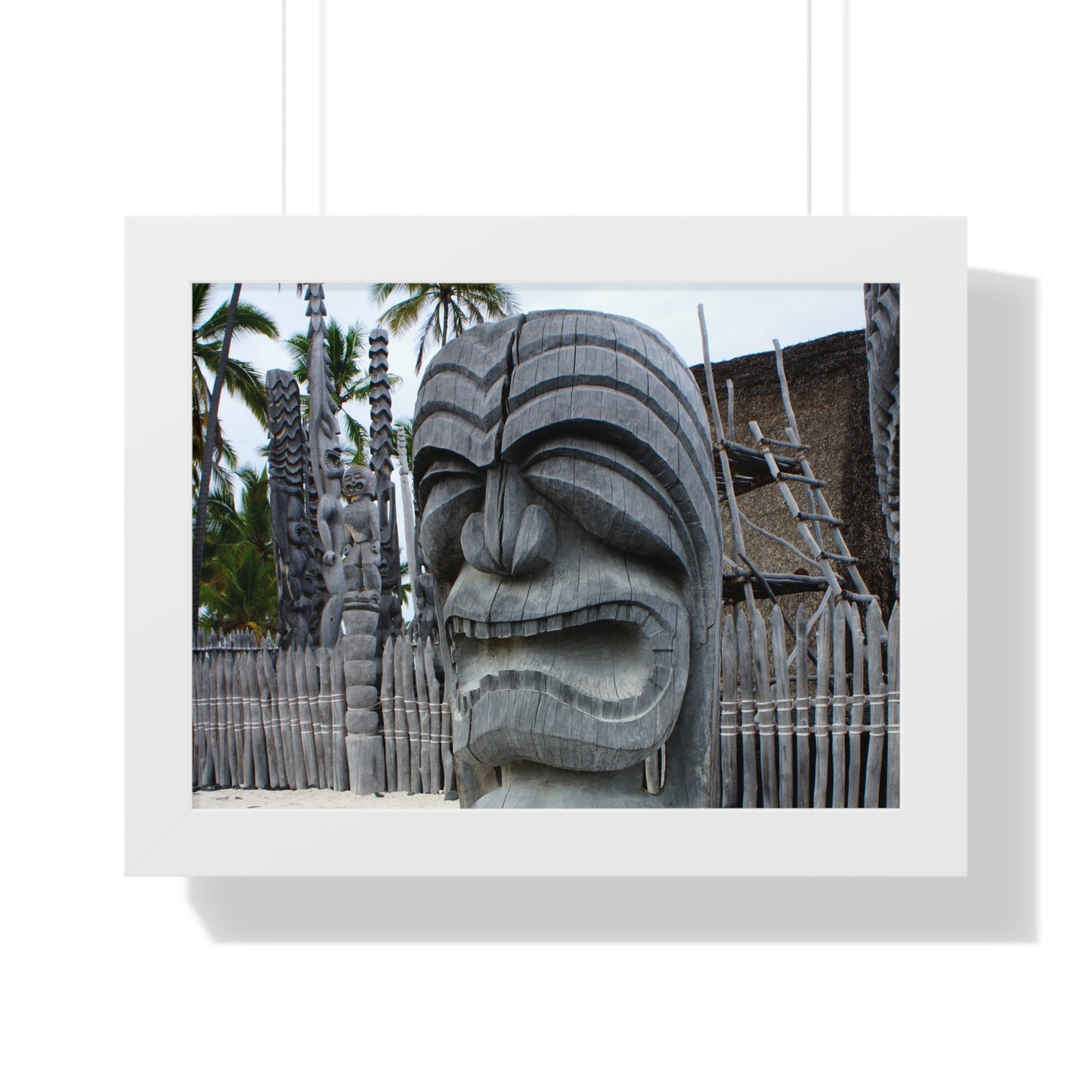 Fierce Guardian - Framed Horizontal Poster