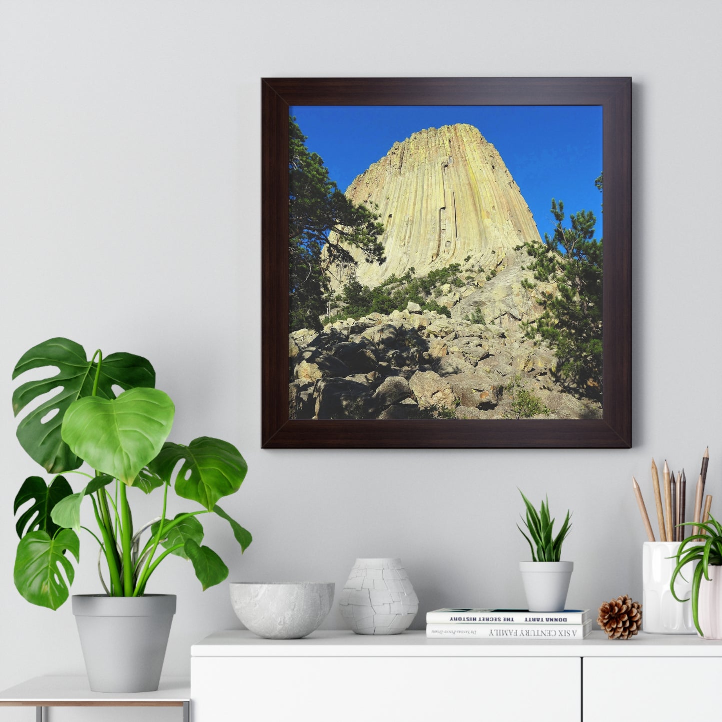 Reaching Heaven - Framed Vertical Poster