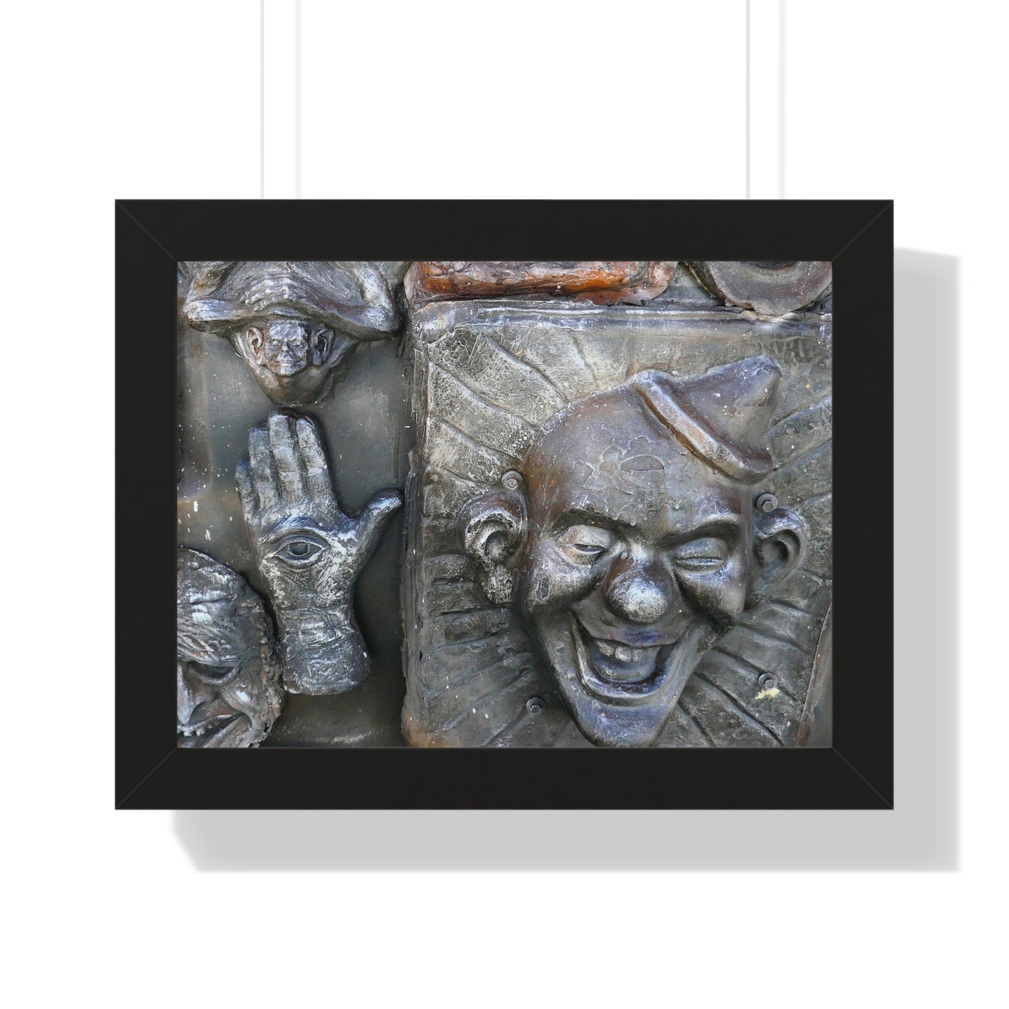 Cosmic Laughter - Framed Horizontal Poster