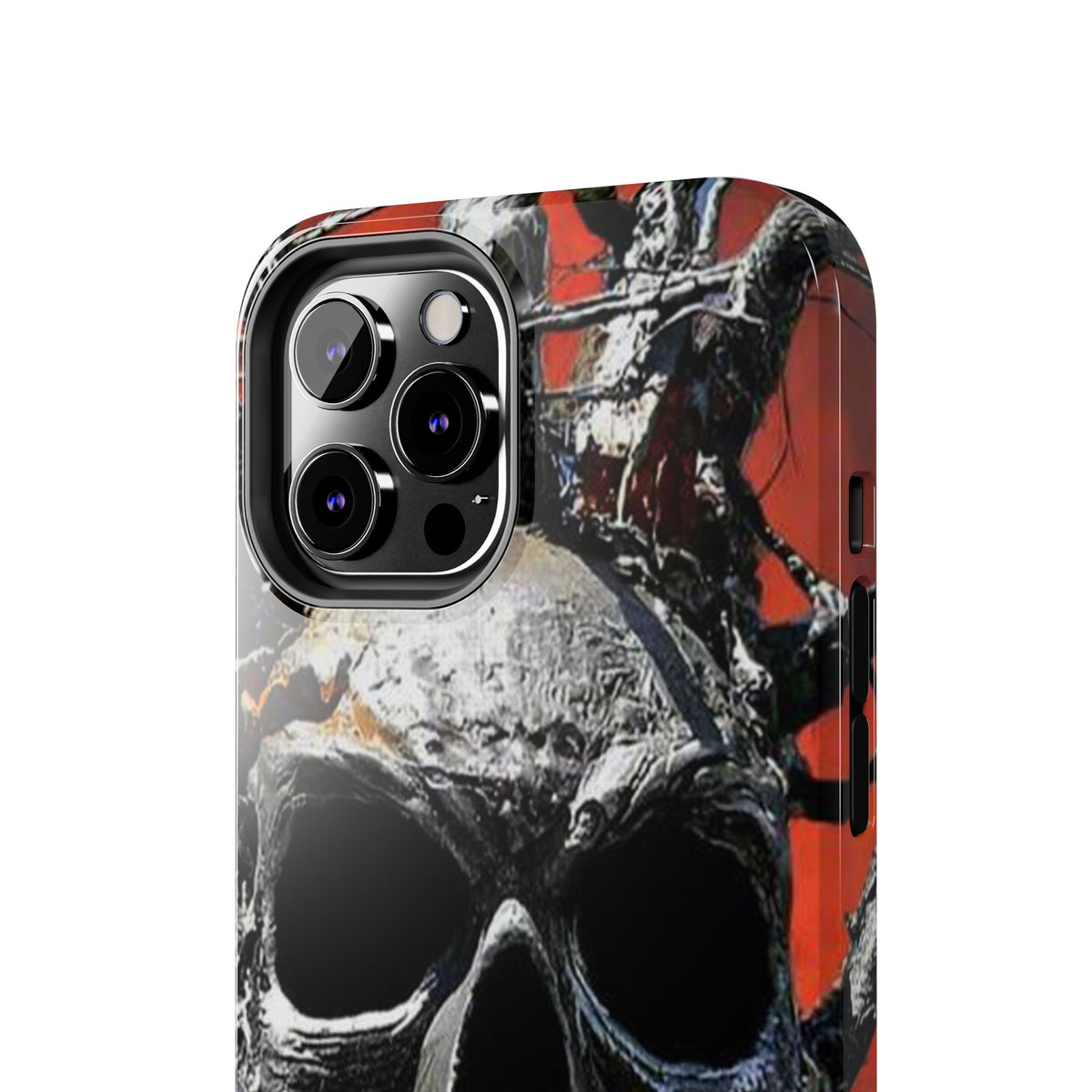 Skull Warrior Inferno Stare (v1) - Tough Phone Cases