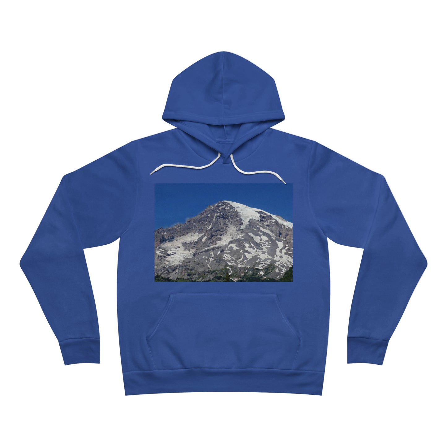 Majestic Mt. Rainier - Unisex Sponge Fleece Pullover Hoodie - Fry1Productions