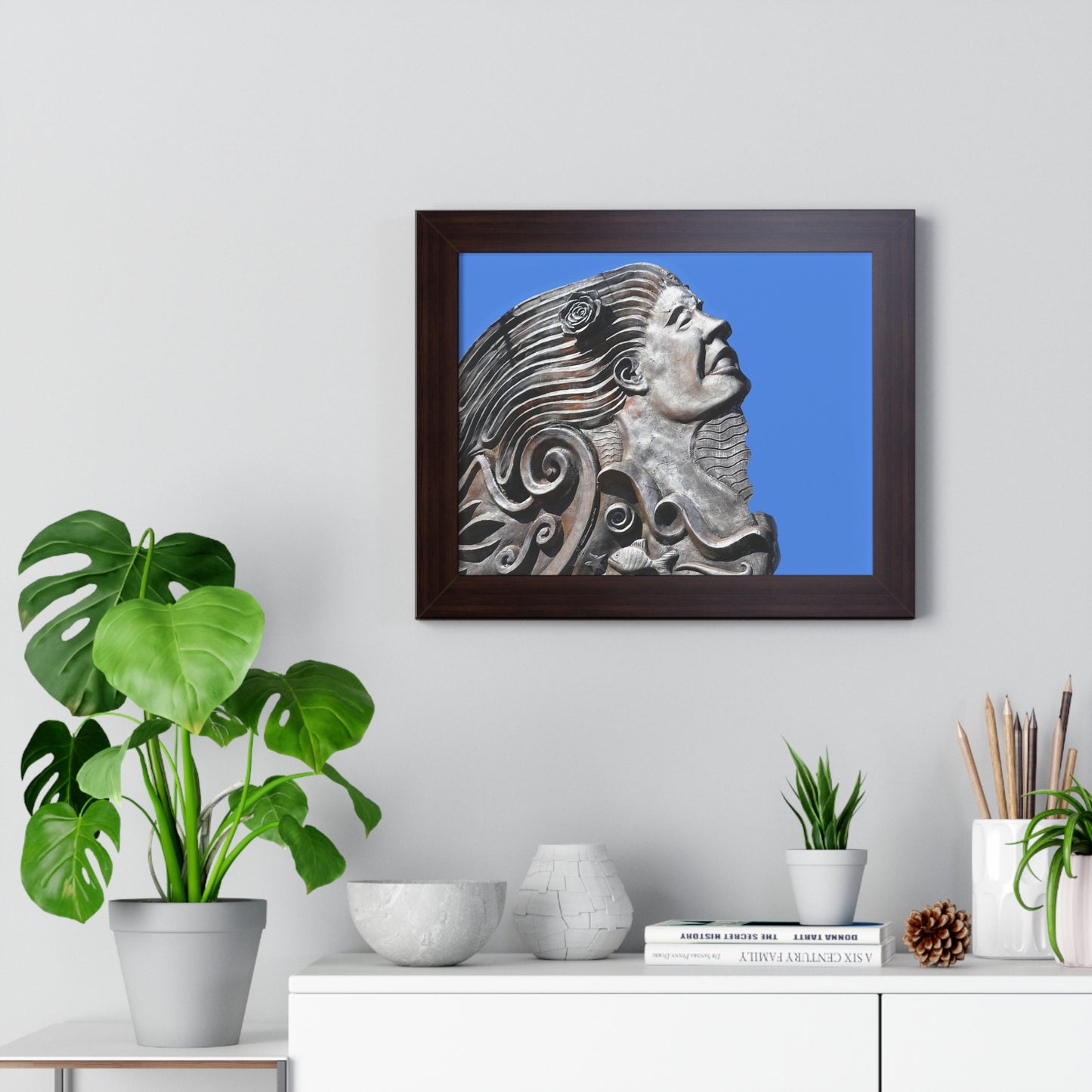 Nymph Beauty - Framed Horizontal Poster