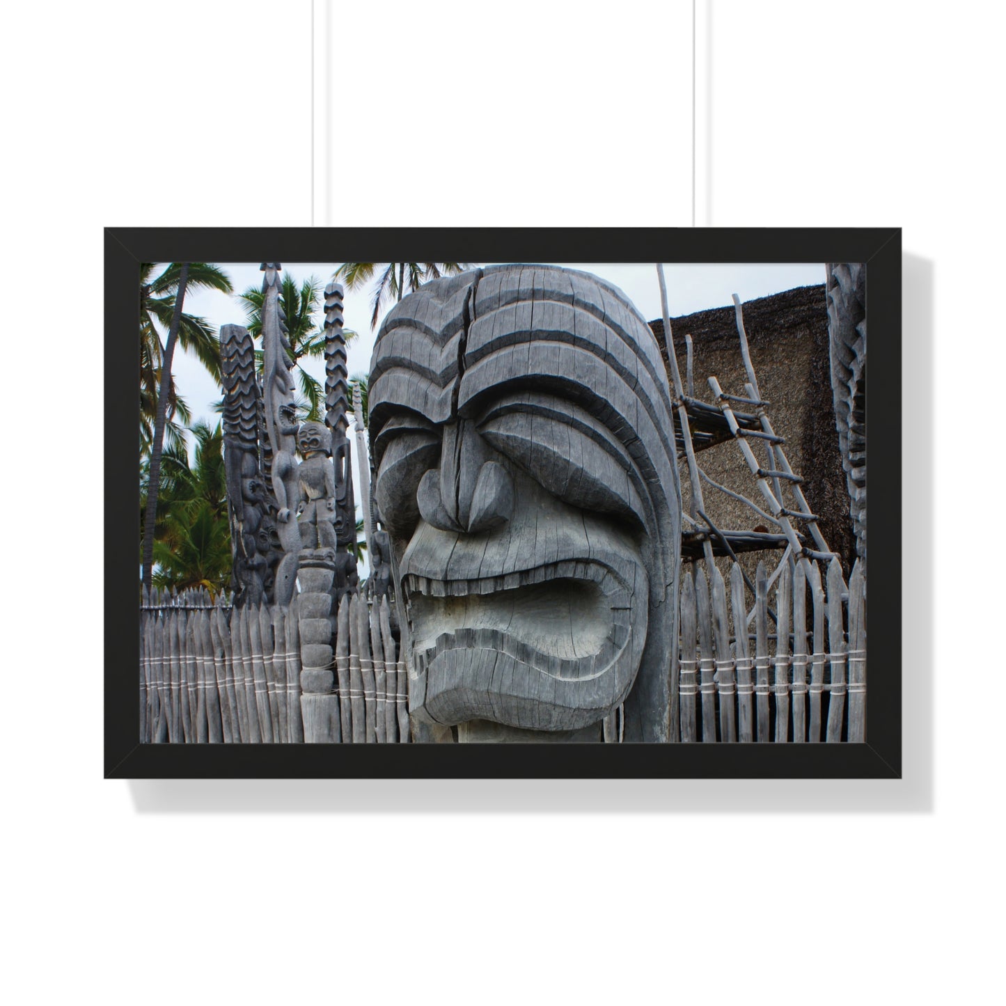 Fierce Guardian - Framed Horizontal Poster