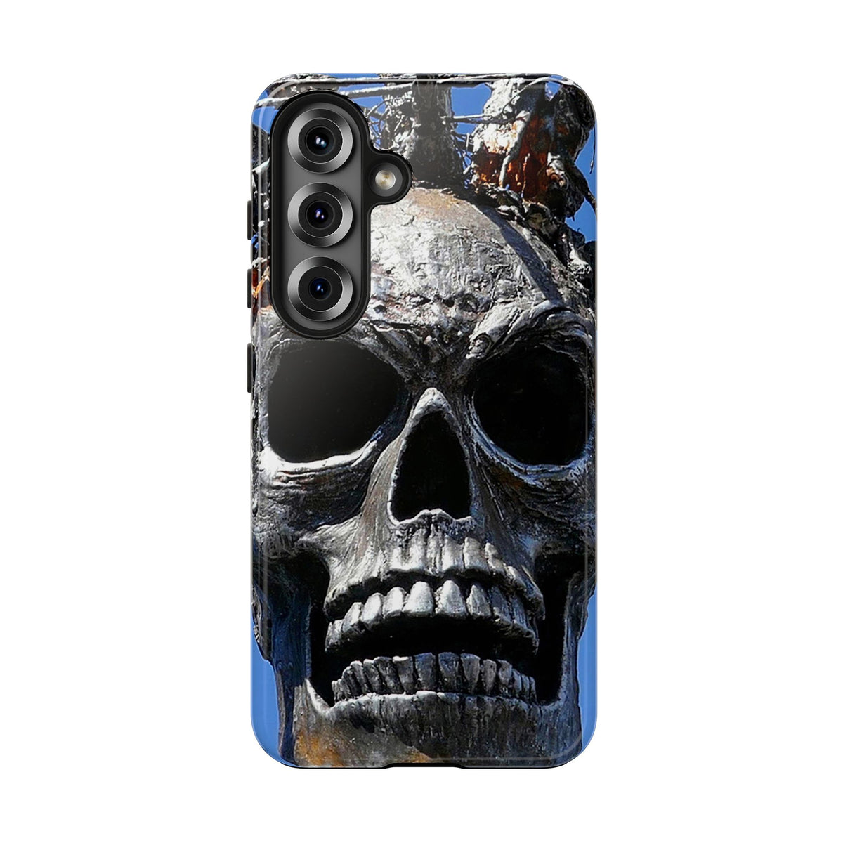 Skull Warrior Stare - Tough Phone Cases