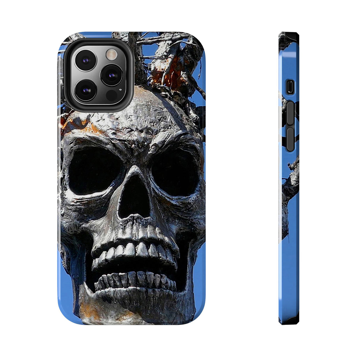 Skull Warrior Stare - Tough Phone Cases