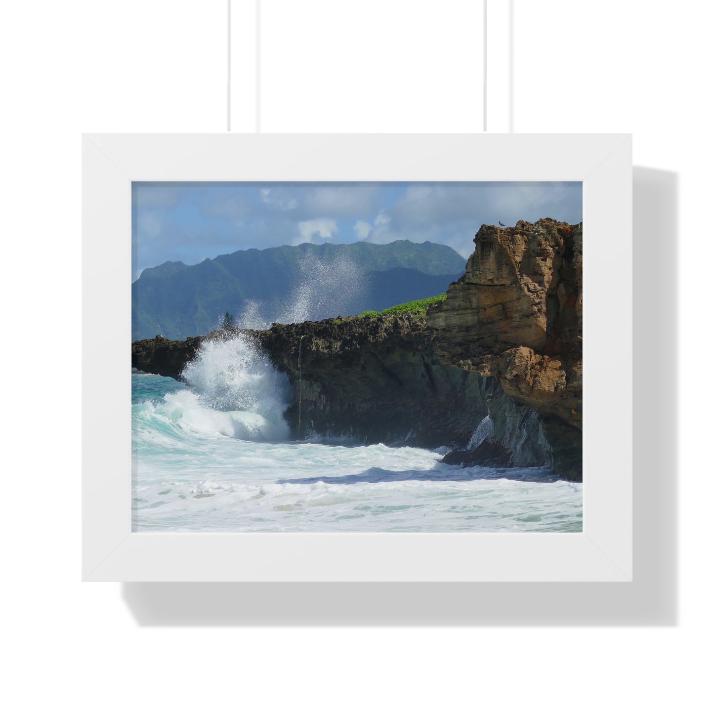 Rockin Surfer's Rope - Framed Horizontal Poster