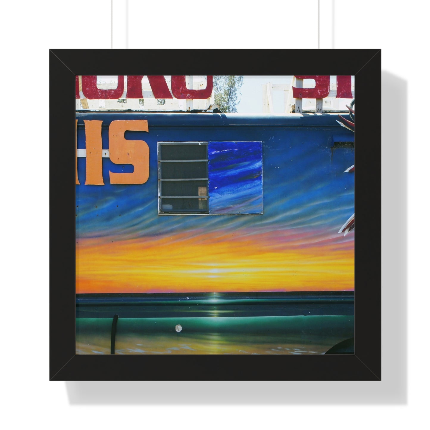 Fumis Aloha - Framed Vertical Poster