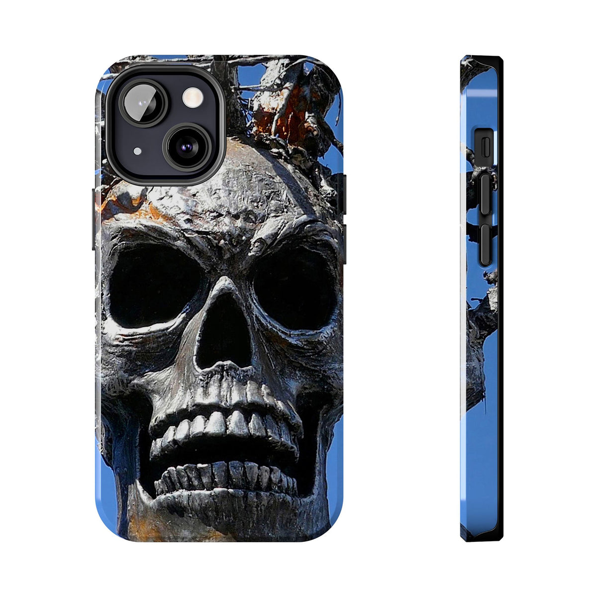Skull Warrior Stare - Tough Phone Cases