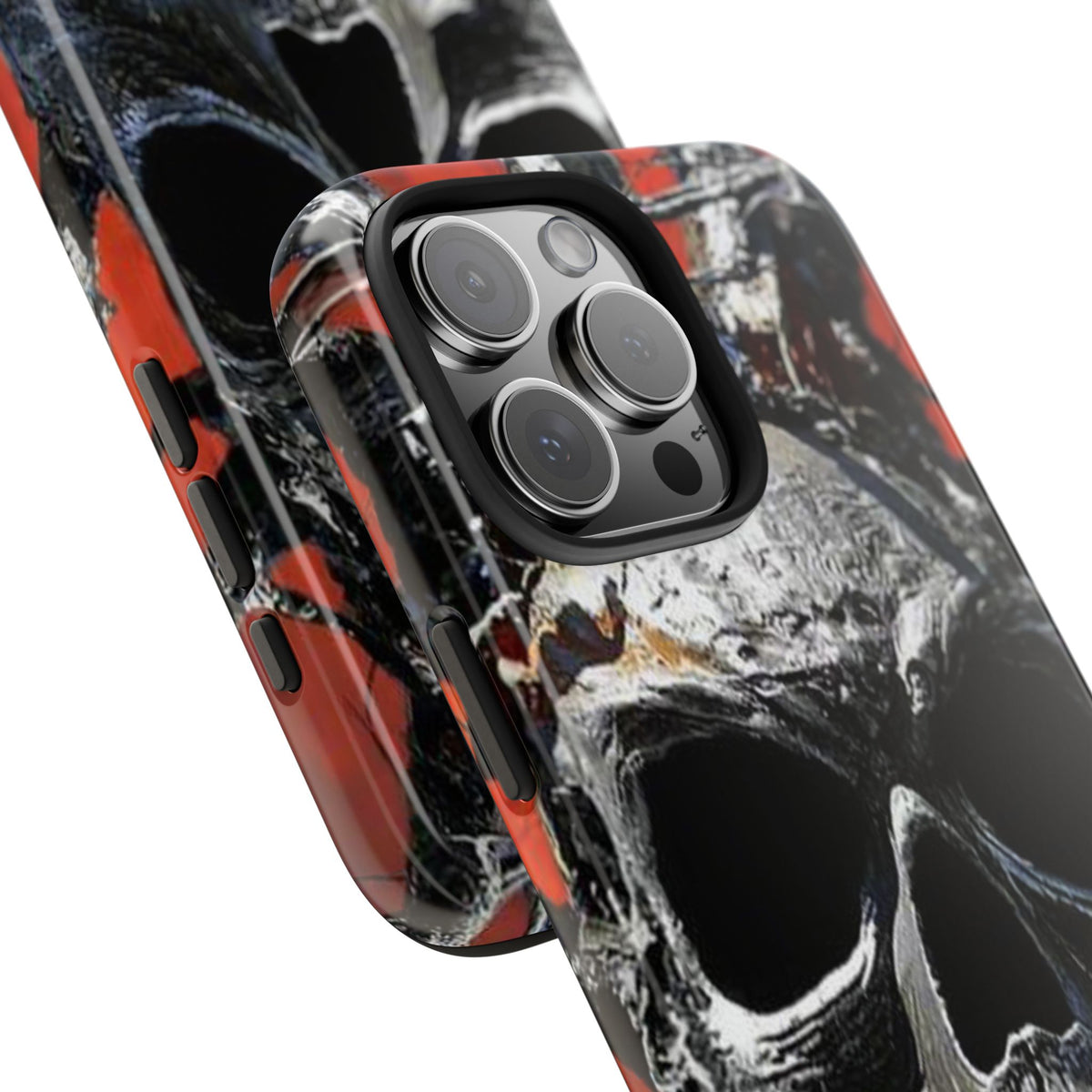 Skull Warrior Inferno Stare (v1) - Tough Phone Cases