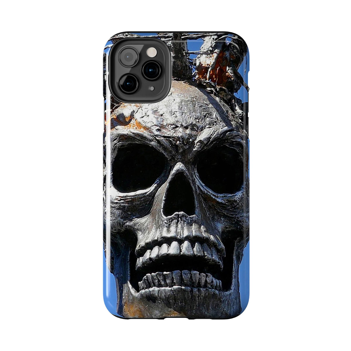 Skull Warrior Stare - Tough Phone Cases