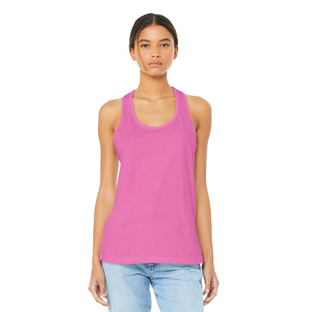 Divorce Beach - Women's Jersey Racerback Tank