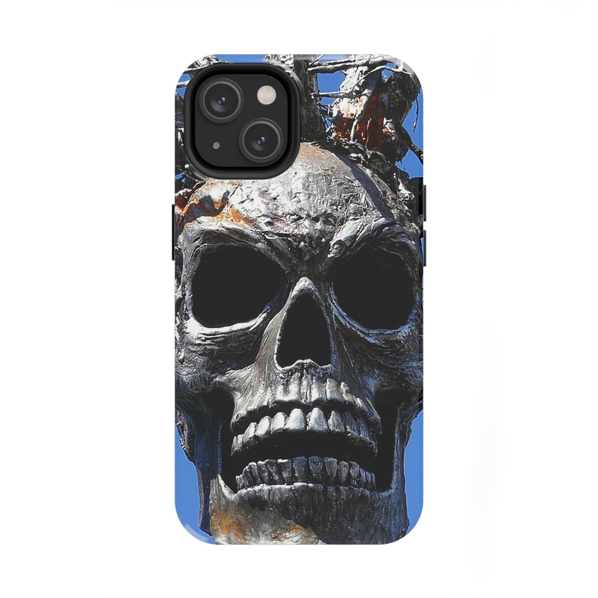 Skull Warrior Stare - Tough Phone Cases