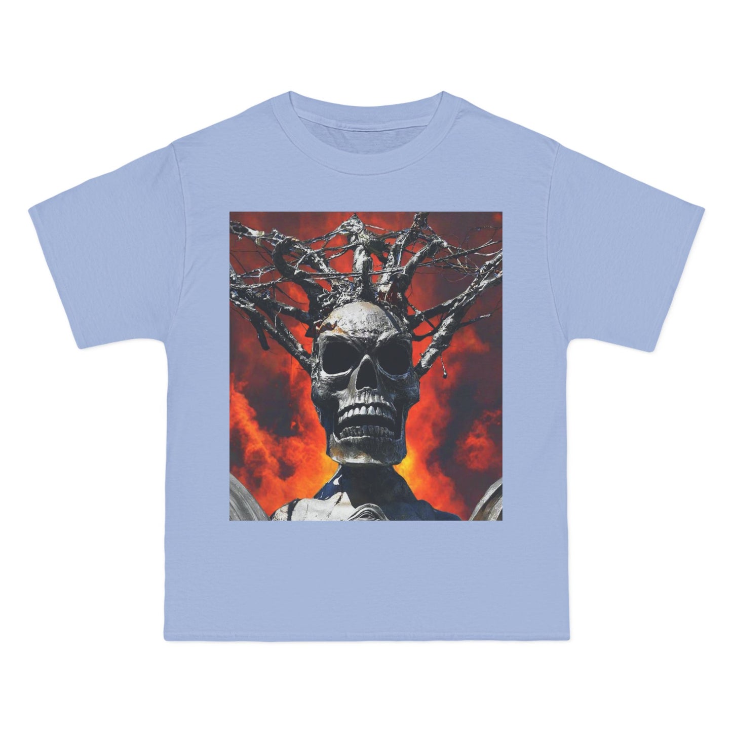 Skull Warrior Inferno Stare - Beefy-T®  Short-Sleeve T-Shirt